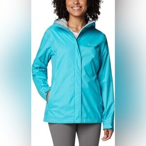 Columbia Arcadia Women's Omni-Tech All-Weather Rain Jacket Size XS